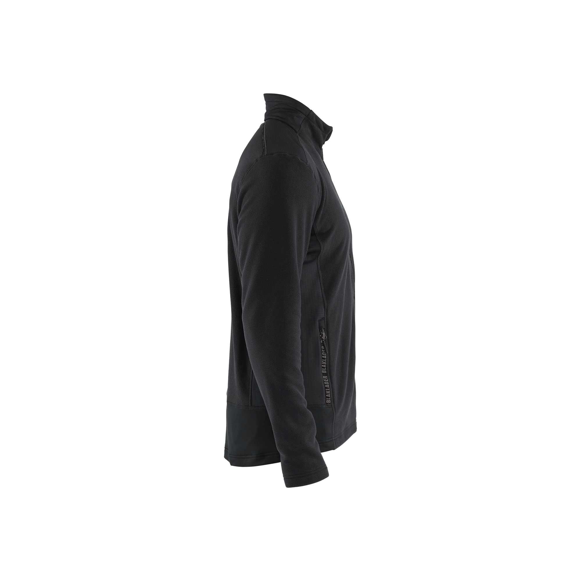 BLAKLADER 47651010 Microfleece Jacket Hi Vis Reflective Work Jacket MEN - Antipilling
